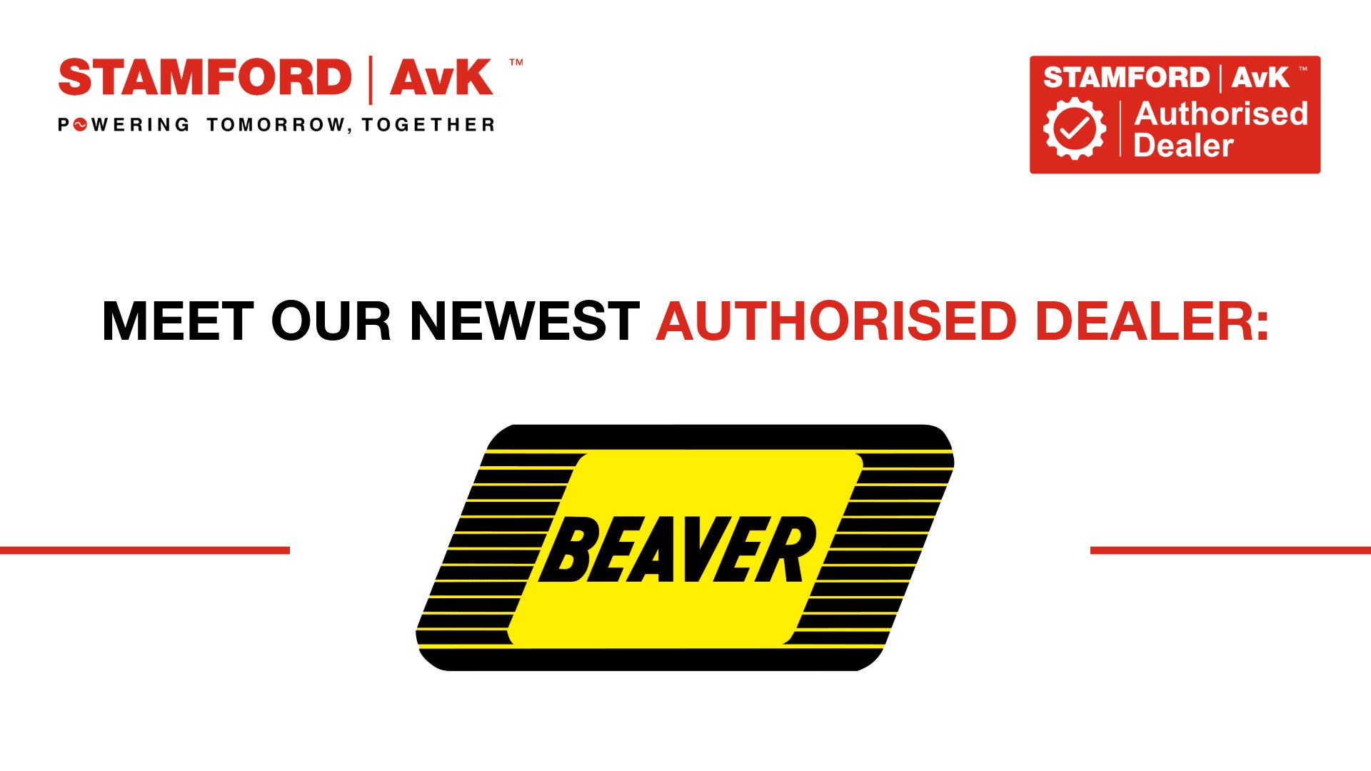 Introducing Beaver Electrical Machinery Ltd as Our New Authorised Dealer in Americas